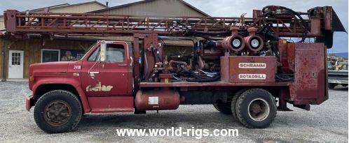 1985 Built Schramm T450 Drilling Rig for Sale